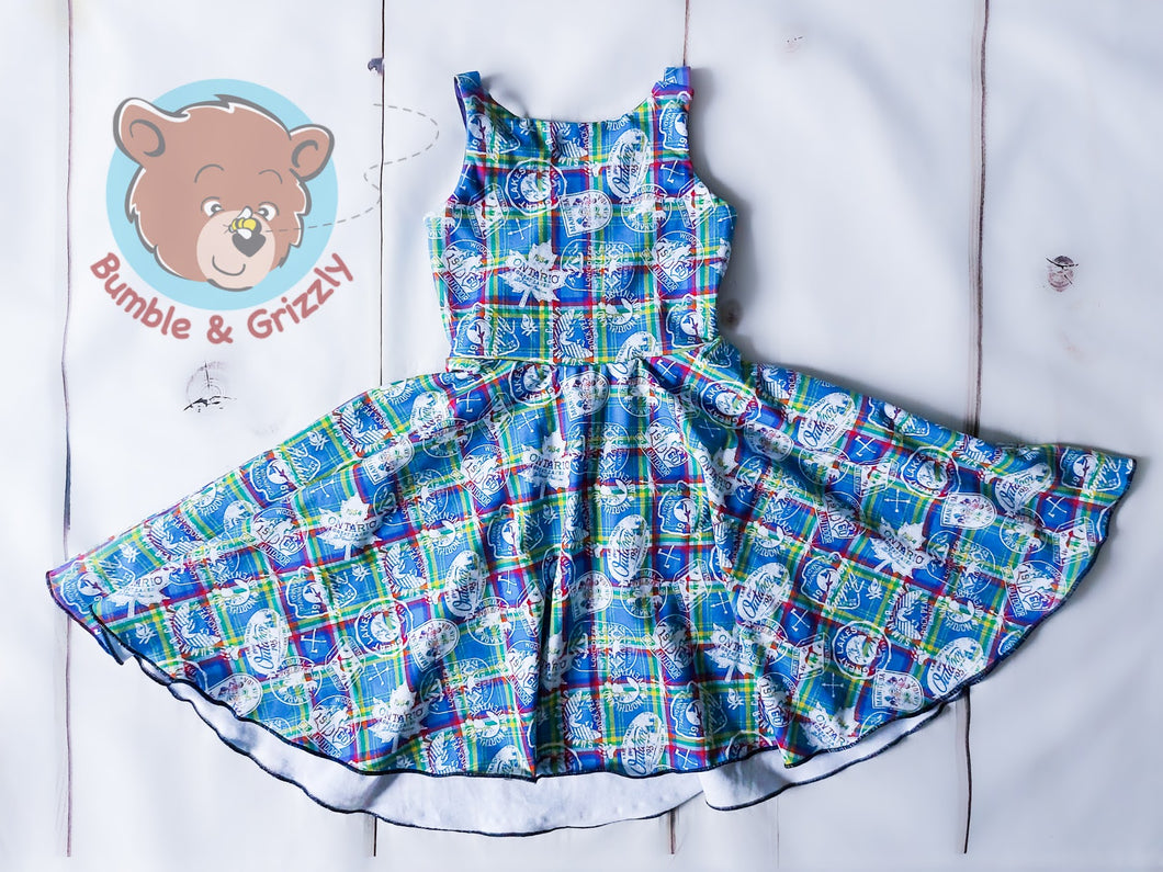 Camping Enthusiast Twirly Dress- 3T-6