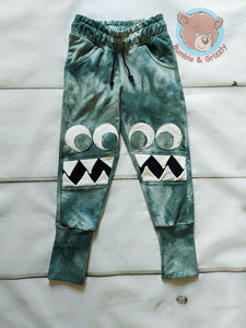 Green Monster Pants- 3T-6Y