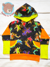 Load image into Gallery viewer, Neon Dirtbike Hoodie-3T-6
