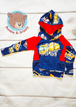 Load image into Gallery viewer, Cement Mixer Hoodie- 12m-3T
