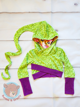 Load image into Gallery viewer, Twirly Hood Spooky Treats Dress Set- 3T-6
