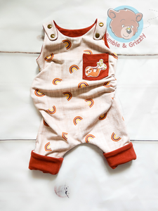 Neutral Rainbow Pomperall- 3-12m