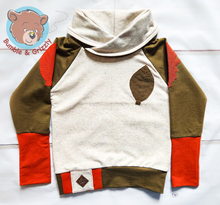 Load image into Gallery viewer, Neutral Leaf Patch Pullover- 3T-6Y
