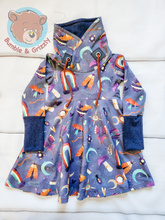 Load image into Gallery viewer, Magical Goodies Cowl Dress- 12m-3t
