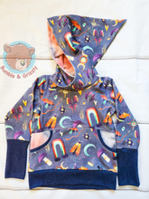 Load image into Gallery viewer, Spooky Cutie Pixie Hoodie- 3T-6
