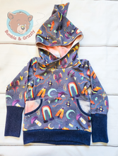 Load image into Gallery viewer, Spooky Cutie Pixie Hoodie- 3T-6
