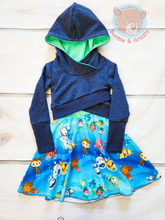 Load image into Gallery viewer, Ocean Friend Dress Set- 12m-3T
