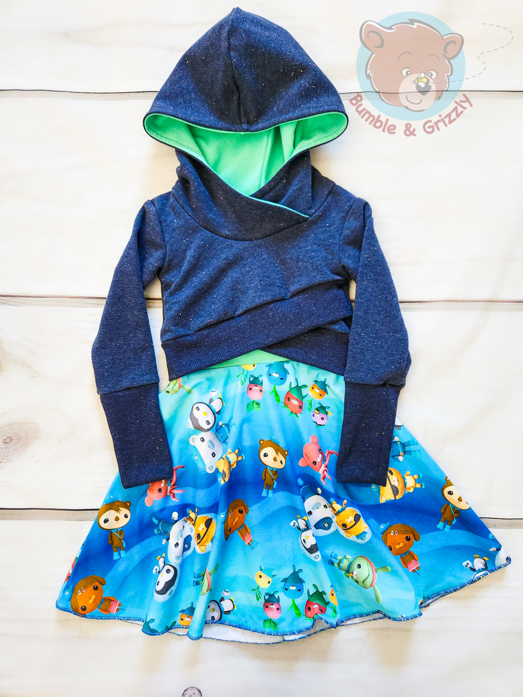 Ocean Friend Dress Set- 12m-3T