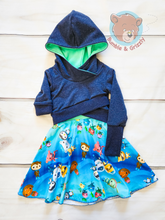 Load image into Gallery viewer, Ocean Friend Dress Set- 12m-3T
