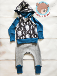 Moon Phases Baby Set- 3-12m