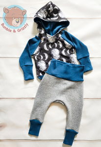 Moon Phases Baby Set- 3-12m