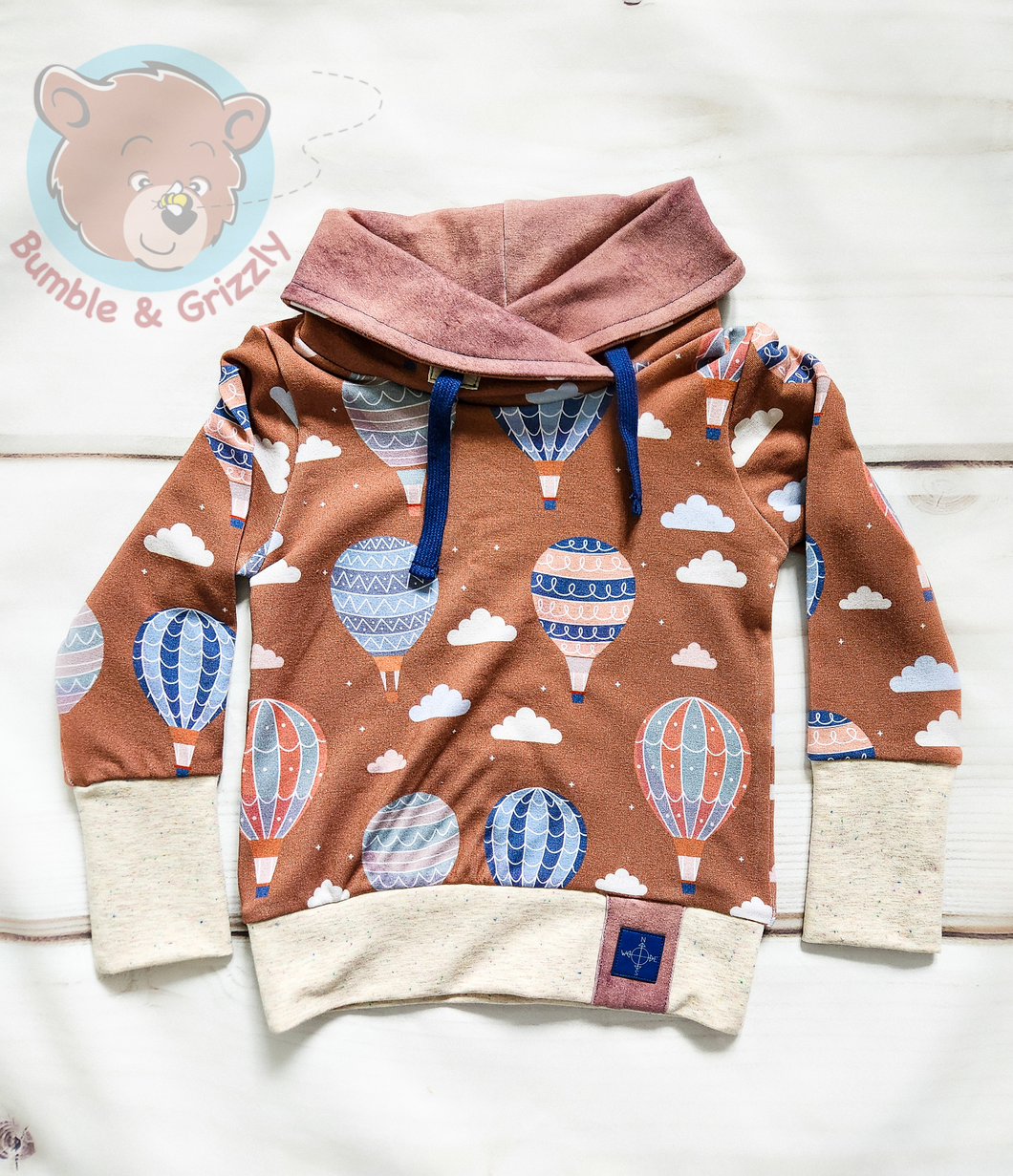 Hot Air Balloon Pullover- 12m-3T