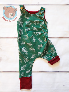 Cedar Dreams Romperall- 3-12m